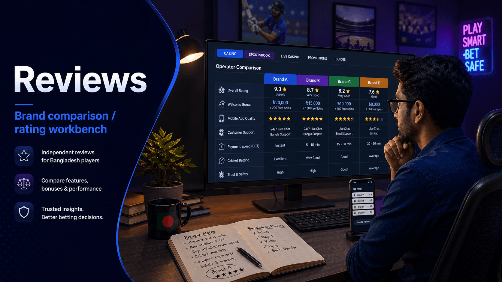 Bangladesh betting and casino reviews workspace